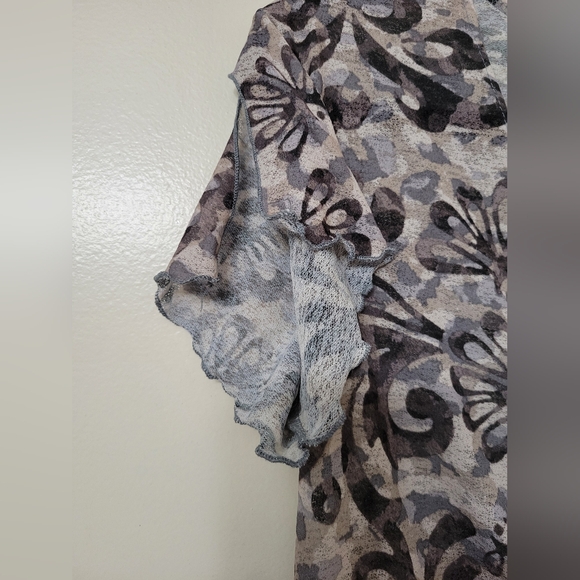 Vintage M.K.M. Designs Wrap Blouse - Picture 4 of 5